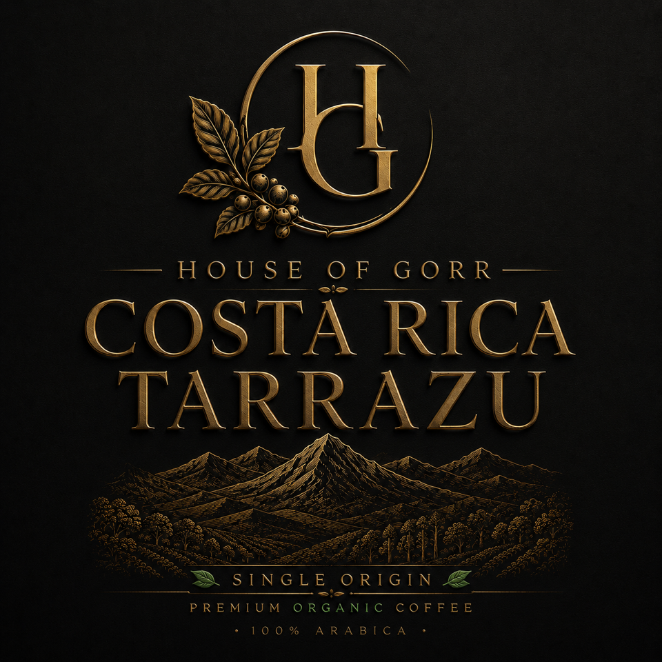 House of Gorr Costa Rica Tarrazu premium coffee logo